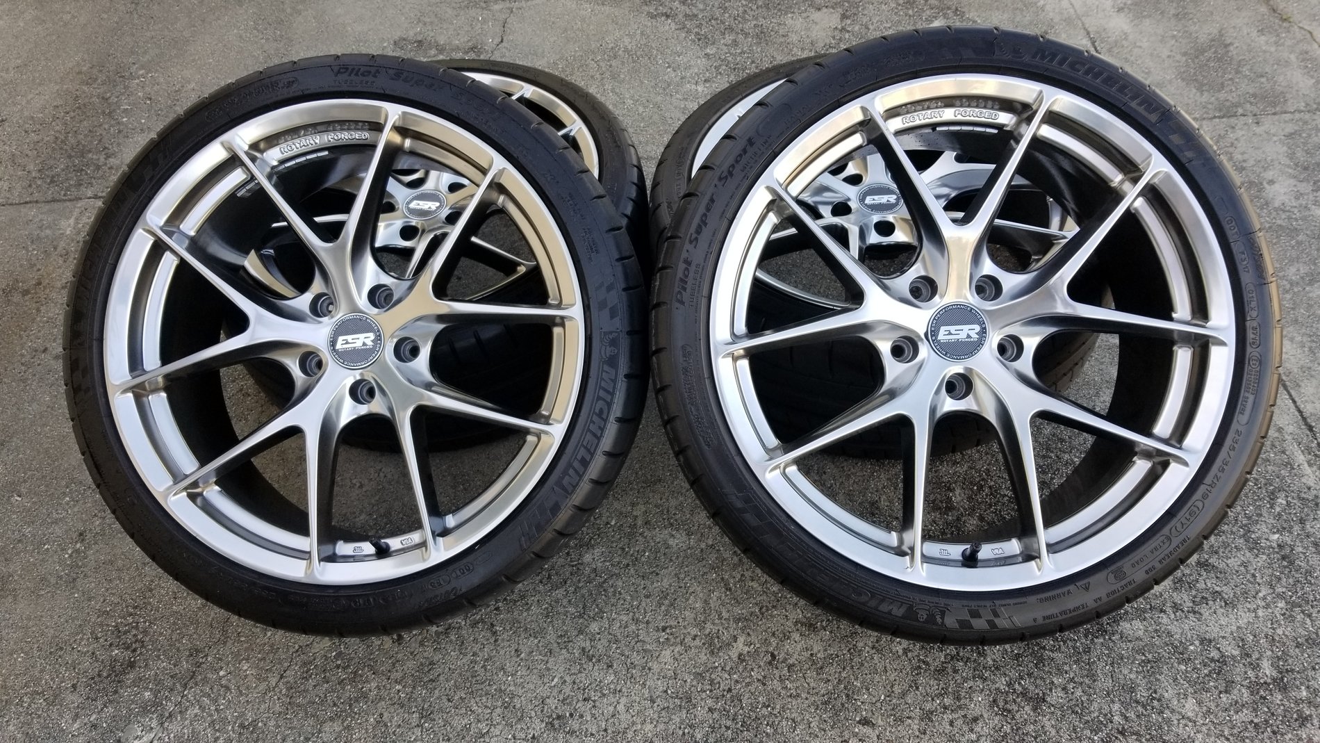 Honda Civic 10th gen FS: 19" ESR Forged Wheels 19X8.5 and Michelin Tires - SF Bay Area 20190501_083111