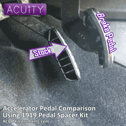 Honda Civic 10th gen Acuity Instruments 12-17 Civic Throttle Pedal Spacer acuity_1919_pedal_spacer_large