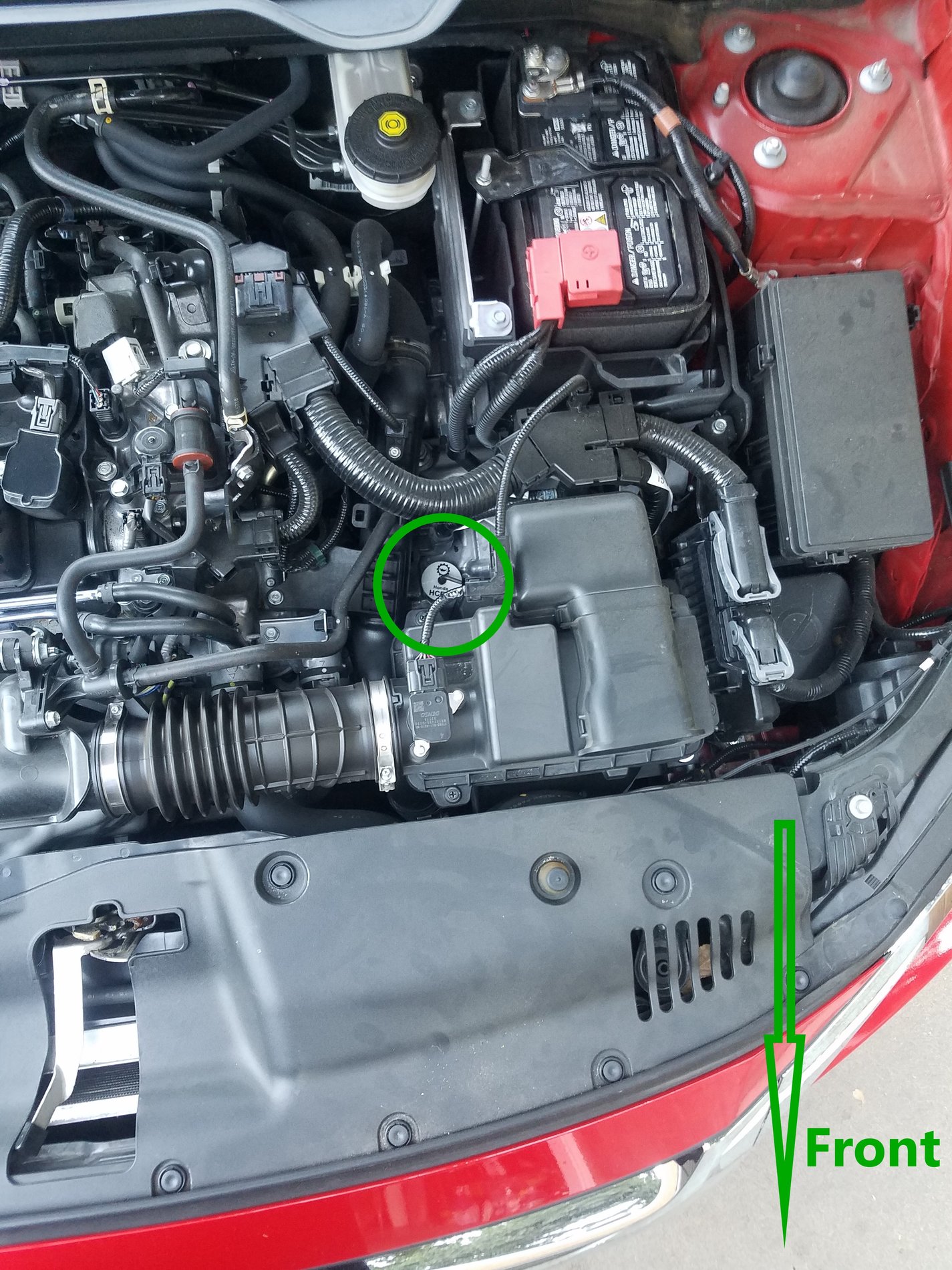 Where is the CVT check fill plug? | 2016+ Honda Civic Forum (10th Gen