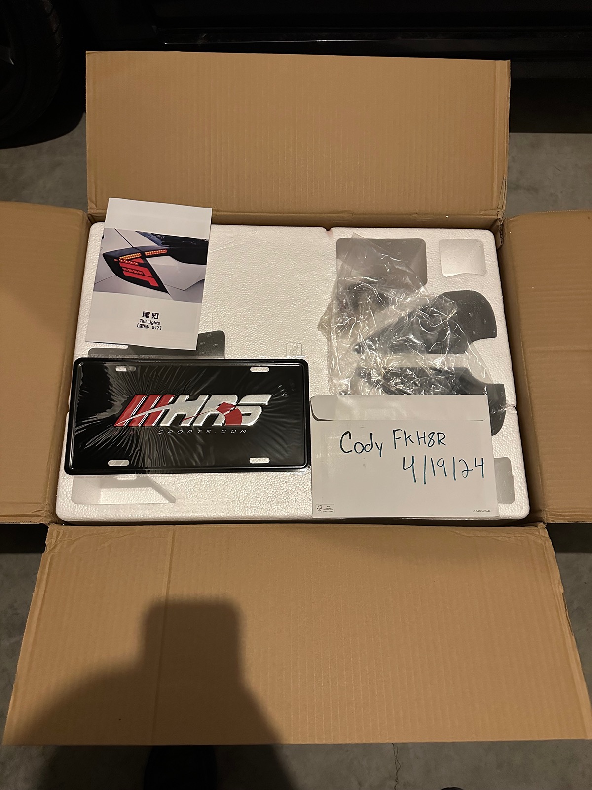 Honda Civic 10th gen New in box aftermarket parts IMG_4061