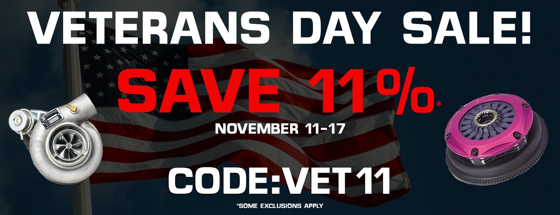 Honda Civic 10th gen Thank You to Our Veterans! 11% OFF Sale at MAPerformance Specials_Veterans_Day