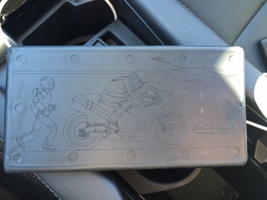 Honda Civic 10th gen Civic Easter Egg - did you receive the rubber pad ? FullSizeRender