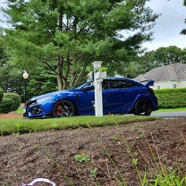 fk8 type r catted downpipe
